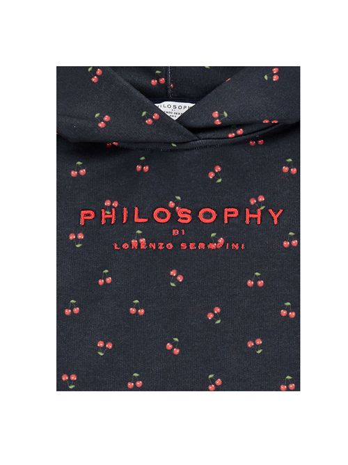 Felpa, bambina, logata. PHILOSOPHY | I9F600 6046P050
